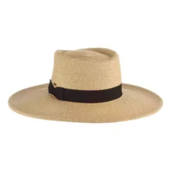 Adult Dorfman-Pacific Diego Paper Braid Boater Sun Hat