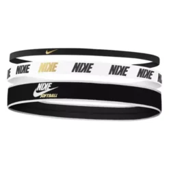 Women's Nike Softball Mixed Width Headband 3 Pack Flexfit Hat